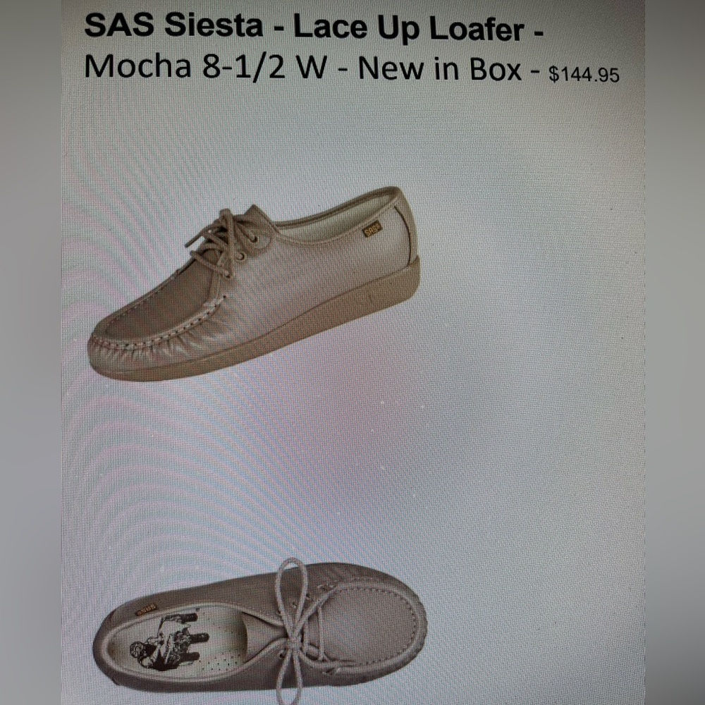SAS Siesta - Lace Up Loafer